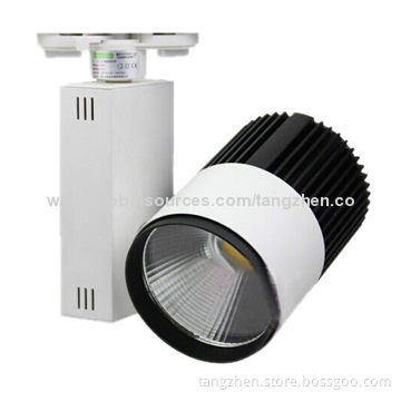 Track Light LED Spotlight Showcase Cob Walls Clothing Rail Watt Lamp 20W30 Full Energy-Saving Lamps